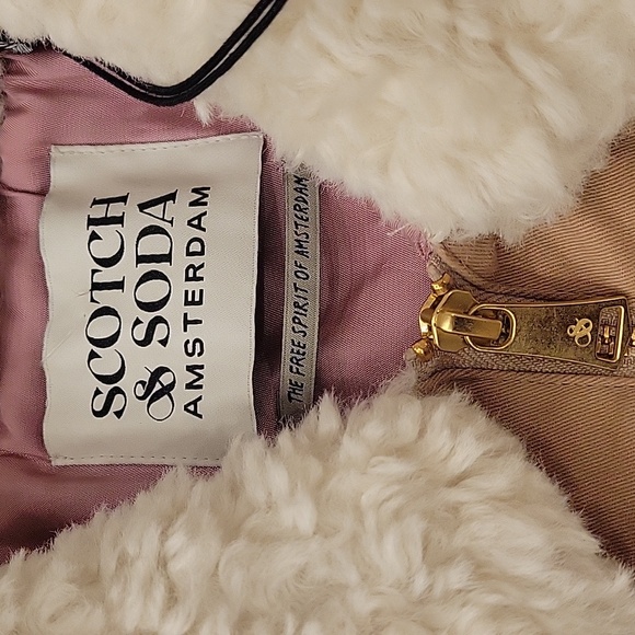 NWT Scotch & Soda Teddy Bomber Jacket - Picture 10 of 15